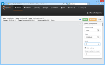OrientDB Community Edition screenshot 3