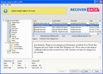 OST Recovery Software screenshot 3