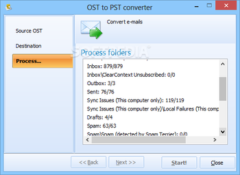 OST to PST Converter screenshot 3
