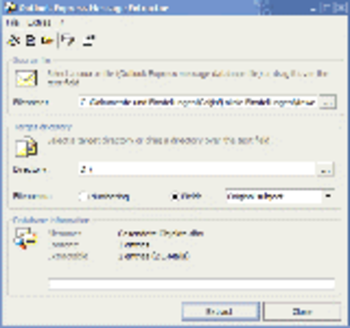Outlook Express Message Extractor screenshot