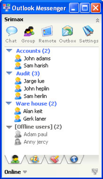 Outlook LAN Messenger screenshot 3