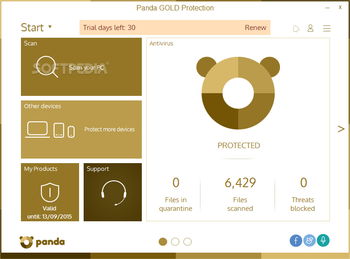 Panda Gold Protection screenshot