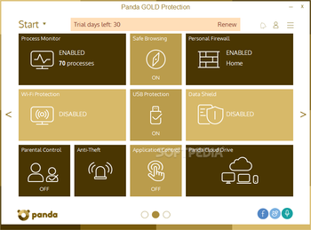 Panda Gold Protection screenshot 2