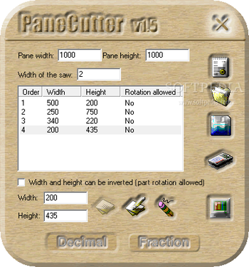 PaneCutter screenshot