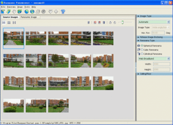 Panorama Software Panoweaver Pro screenshot