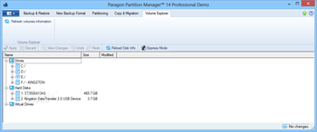 Paragon Partition Manager Professional screenshot 4