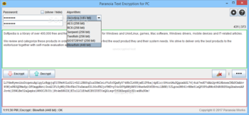 Paranoia Text Encryption for PC screenshot 2