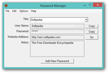 Password Manager screenshot
