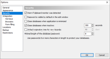 Password Manager XP Professional screenshot 11