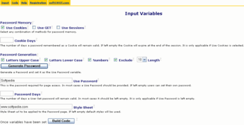 Password Page Protection Software screenshot