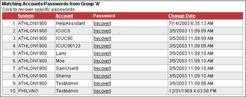 Password Recovery Console screenshot