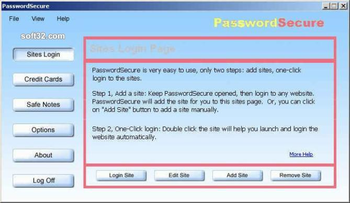 PasswordSecure screenshot