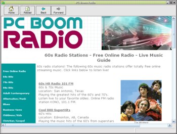 PC Boom Radio screenshot