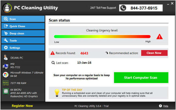 PC Cleaning Utility screenshot 5