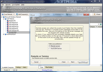 PC Network EventLog Scanner screenshot 2