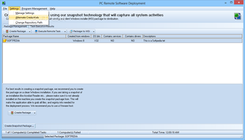 PC Remote Software Deployment screenshot 13
