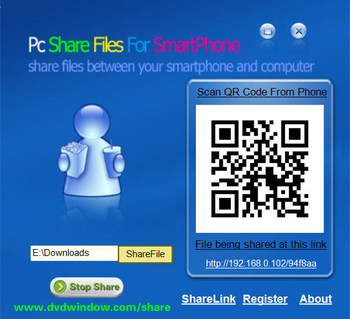 PC Share Files For SmartPhone screenshot 4