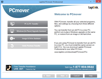 PCmover Professional screenshot