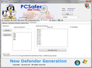 PCSafer 2016 Internet Security screenshot 2