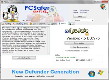 PCSafer 2016 Internet Security screenshot 3