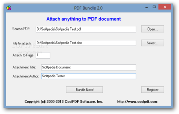 PDF Bundle screenshot