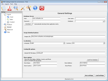 PDF Catalog Creator for osCommerce screenshot 2