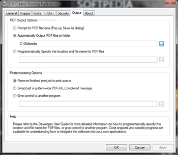 PDF Creator for Windows 7 screenshot 4