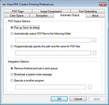 PDF Creator Pro for Windows 8 screenshot