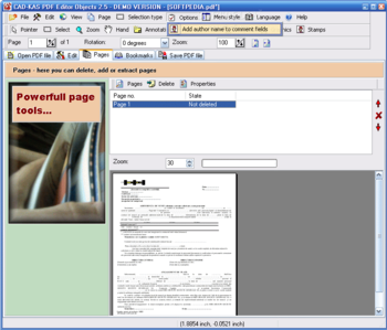 PDF Editor Objects screenshot 2