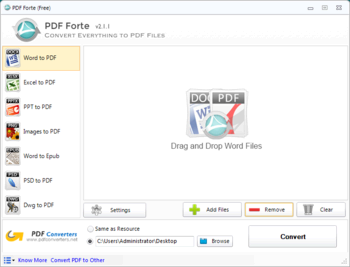 PDF Forte screenshot