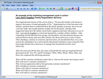 PDF Reader for Windows 7 screenshot