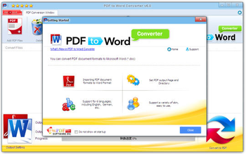 PDF to Word Converter screenshot