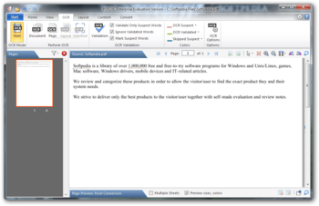 PDF2XL Enterprise: Convert PDF to Excel screenshot 3