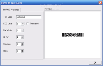 PDF417 Barcode Maker screenshot 2