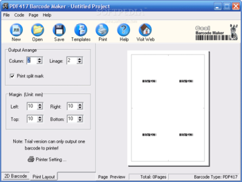 PDF417 Barcode Maker screenshot 3