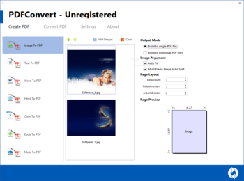 PDFConvert screenshot