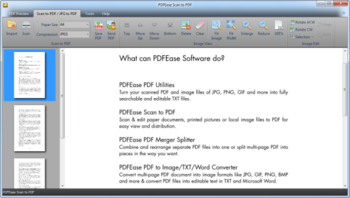PDFEase Scan to PDF screenshot