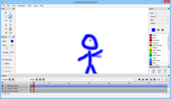Pencil2D Animation screenshot