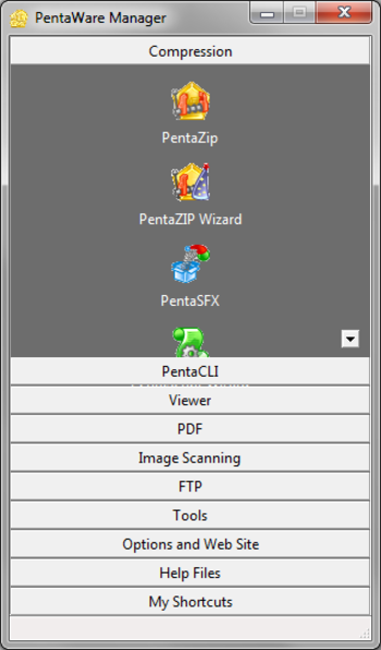 Pentazip Pro screenshot 2
