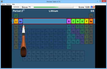 Periodic Table screenshot 2