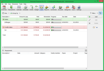 Personal Finances Pro screenshot 8