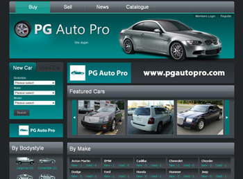 PG Auto Pro Software screenshot