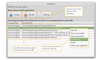 PGP Tool screenshot