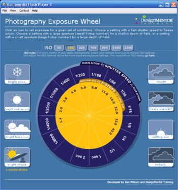 Photography Exposure Wheel screenshot 3