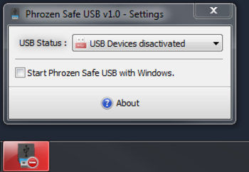 Phrozen Safe USB screenshot 3