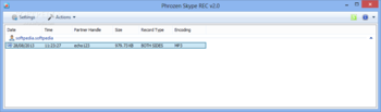 Phrozen Skype REC screenshot
