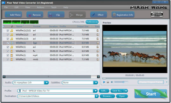 Pixar Total Video Converter screenshot