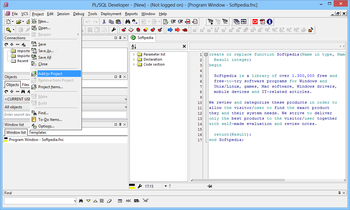 PL/SQL Developer screenshot 3