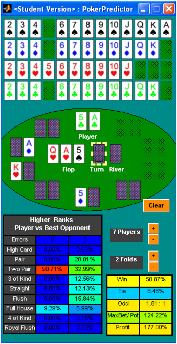 Poker Predictor screenshot