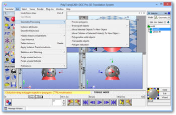 PolyTrans|CAD+DCC Pro 3D Translation System screenshot 4